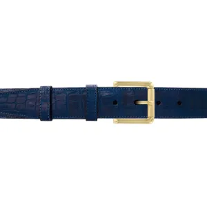 1 1/2" Royal Seasonal Belt with Austin Casual Buckle in Brass