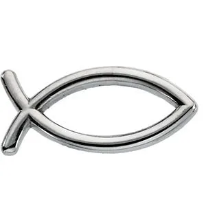 10k Yellow Gold 6.5x14mm Fish Lapel Pin