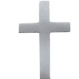 14k Yellow Gold 9x7mm Cross Lapel Pin