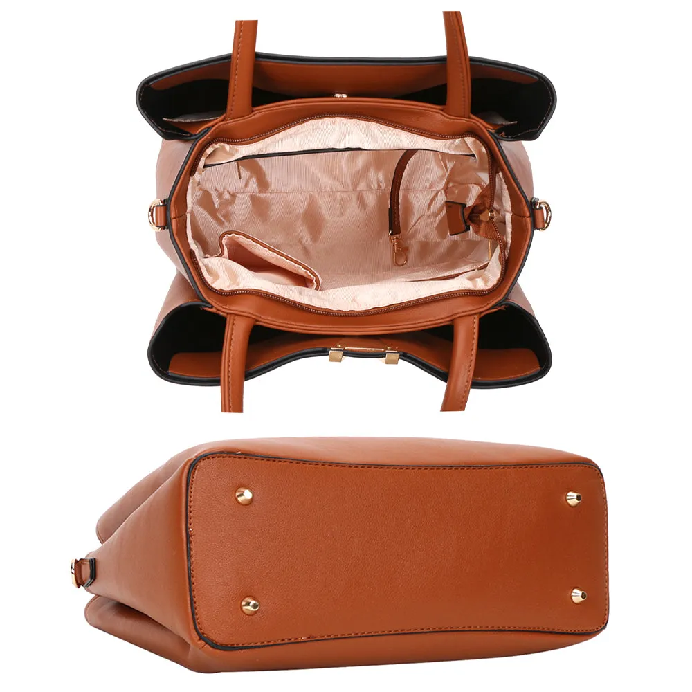 2 in 1  Satchel/Wallet Set