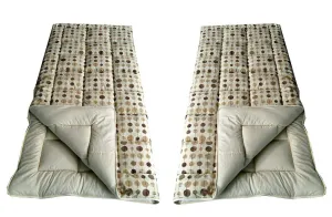 2X 4 Seasons Baubles Super King Size Sleeping Bag 450G/Mゲ Caravan Camping Hiking