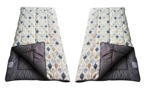 2X 4 Seasons Parma Super King Size Sleeping Bag 450G/Mゲ Caravan Camping Hiking