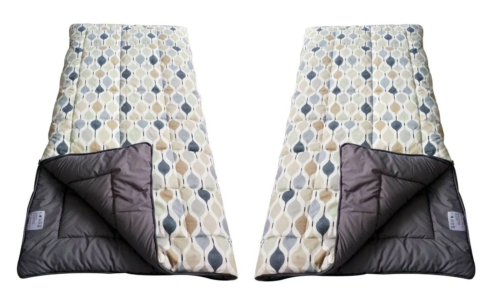 2X 4 Seasons Parma Super King Size Sleeping Bag 450G/Mゲ Caravan Camping Hiking