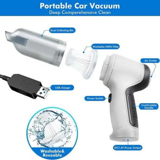 3-in-1 Cordless Vacuum & Inflate Device™