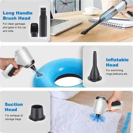 3-in-1 Cordless Vacuum & Inflate Device™