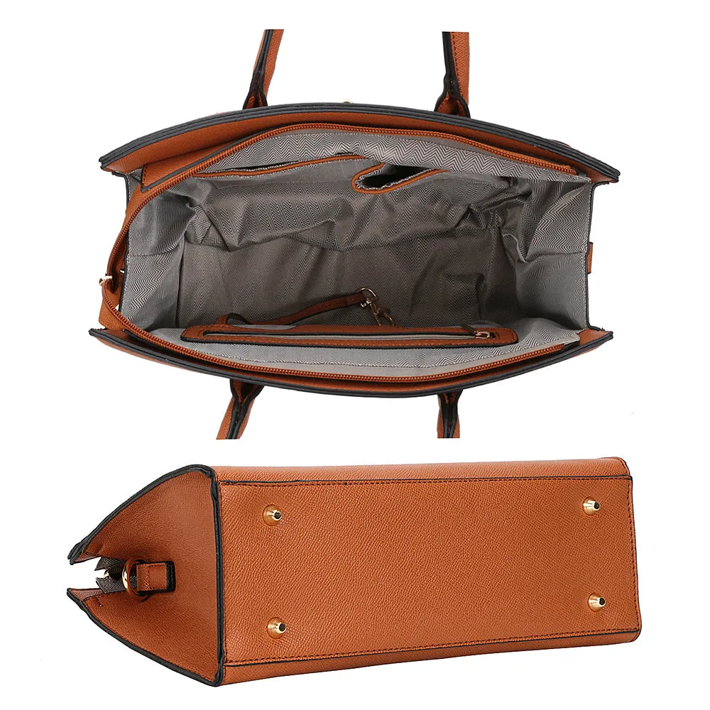 3 in 1 Lock Satchel Set