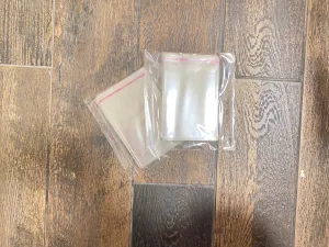 4x4.5” Self Adhesive Cello Bags RTS