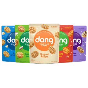 5-Flavor Thai Rice Chip Variety Pack 12 Count (3.5oz Bags)