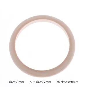 63mm Wooden bracelet unfinished round wood bangle Painted bracelet raw wood bangle Craft supply 10pcs