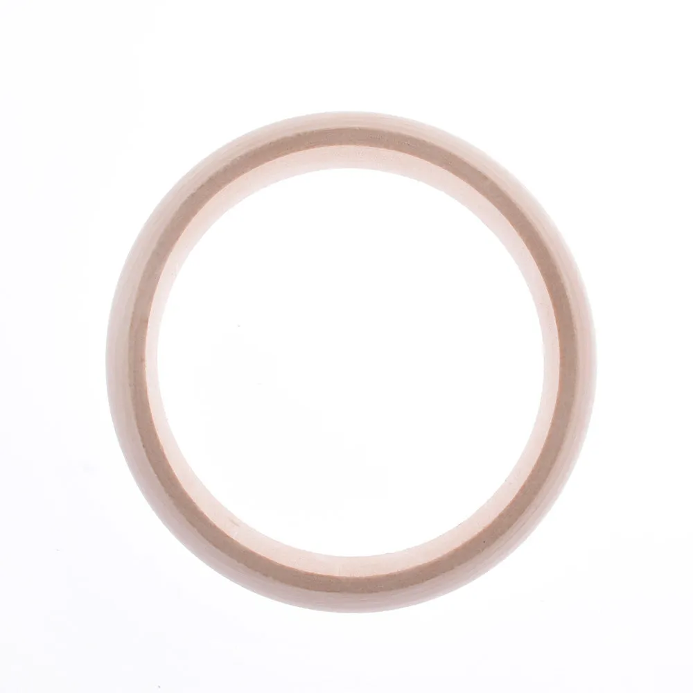 67mm unfinished round natural bangle raw wood bangle Gift for Her Jewelry Supply  ready to be painted 2pcs