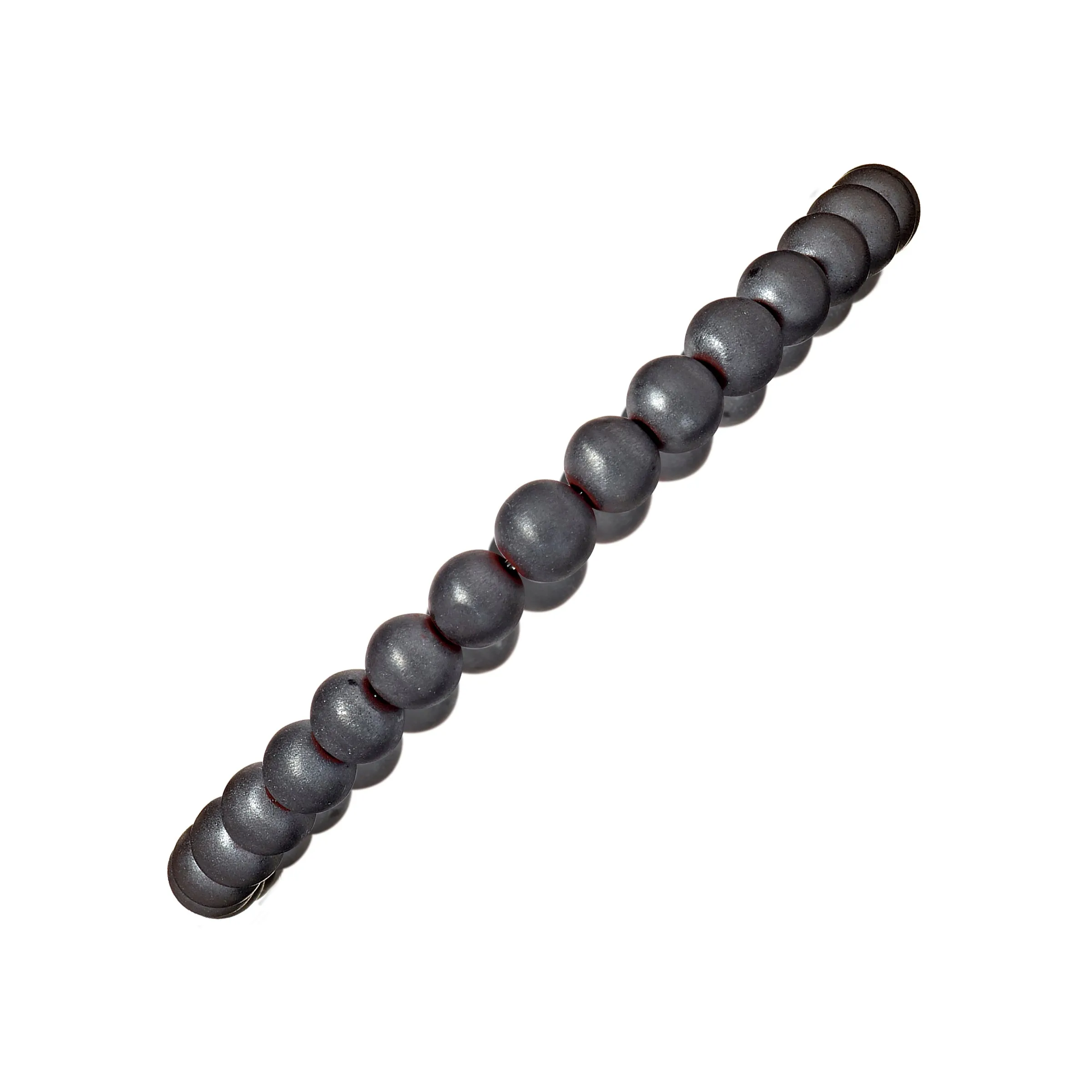 6mm Semiprecious Gemstone Bead Elastic Bracelet