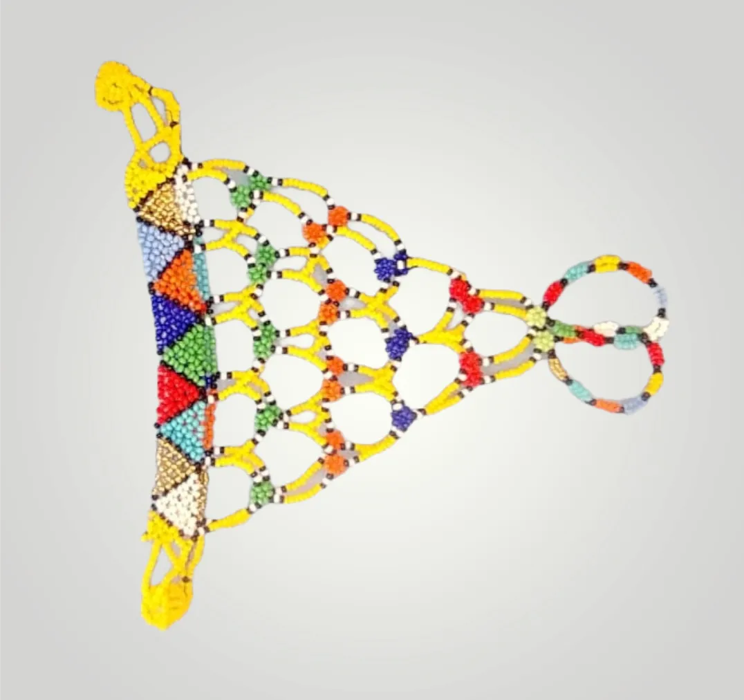 African Beaded Gloves