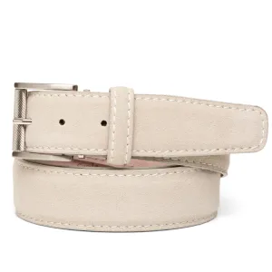 Alcantara Custom Belt in Sand