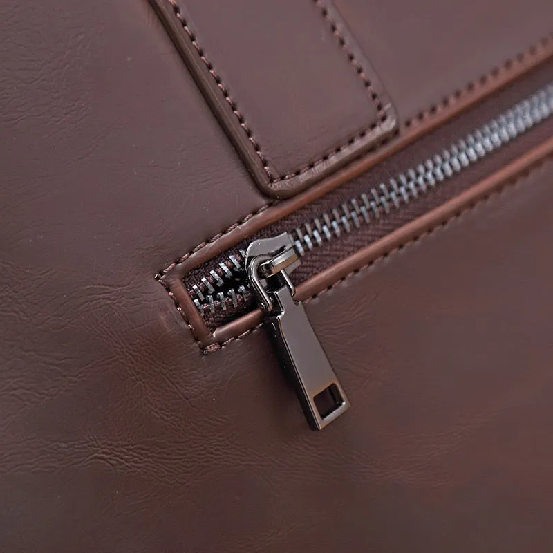 Aleah Satchel (Laptop) Bag - Brown