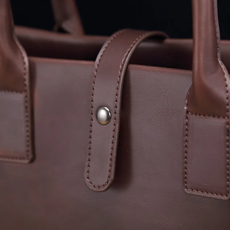 Aleah Satchel (Laptop) Bag - Brown