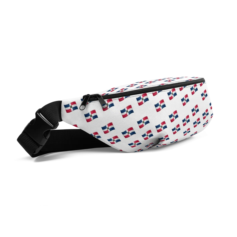 All-Over Emoji República Dominicana Flag Fanny Pack