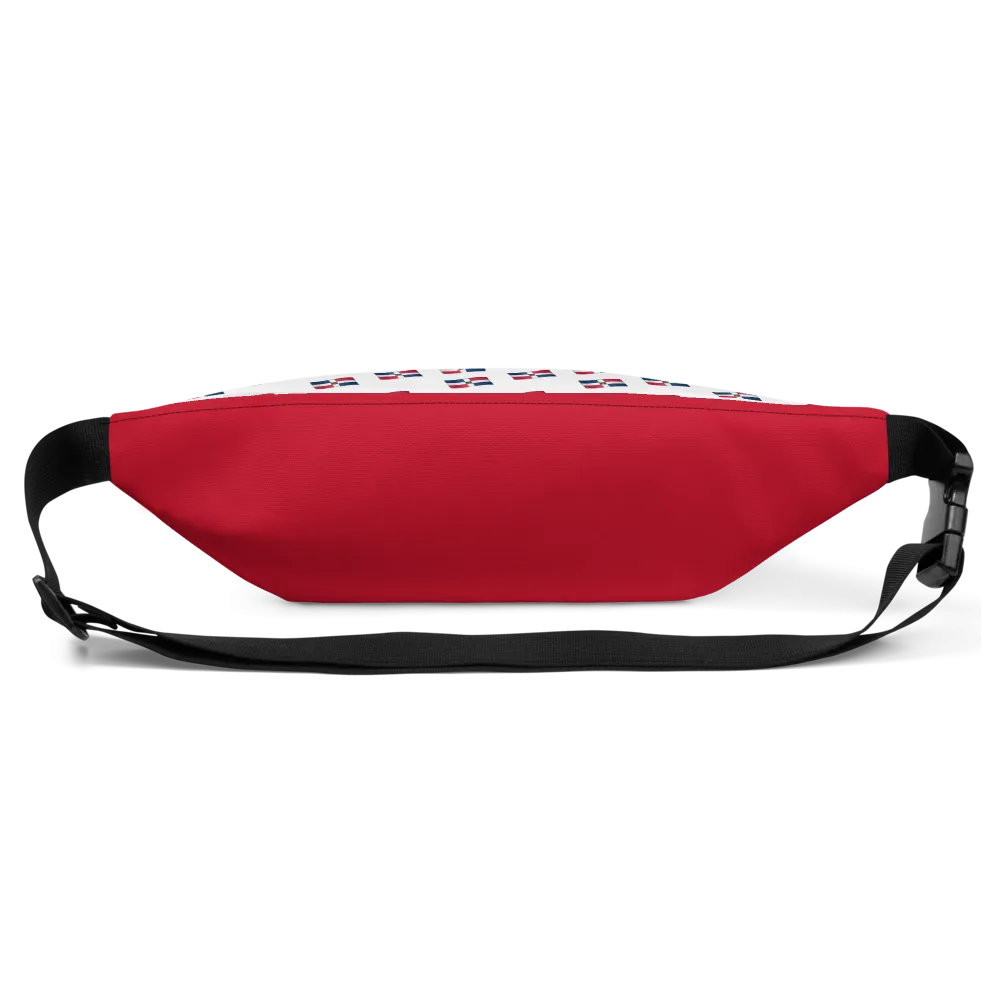 All-Over Emoji República Dominicana Flag Fanny Pack