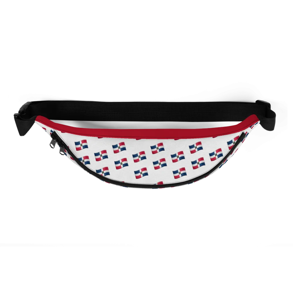All-Over Emoji República Dominicana Flag Fanny Pack