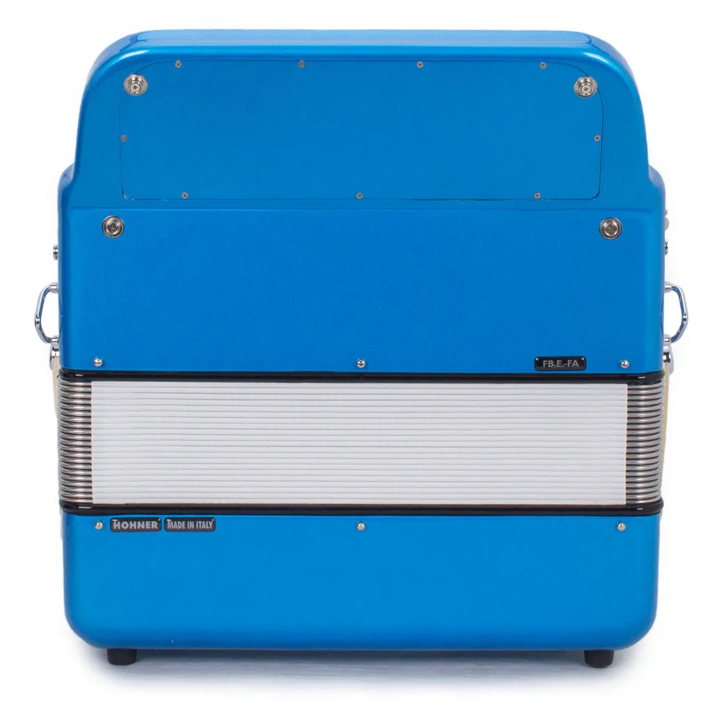 Anacleto Rey Aguila Acordeón MI 5 Registros Azul Metalico Compact