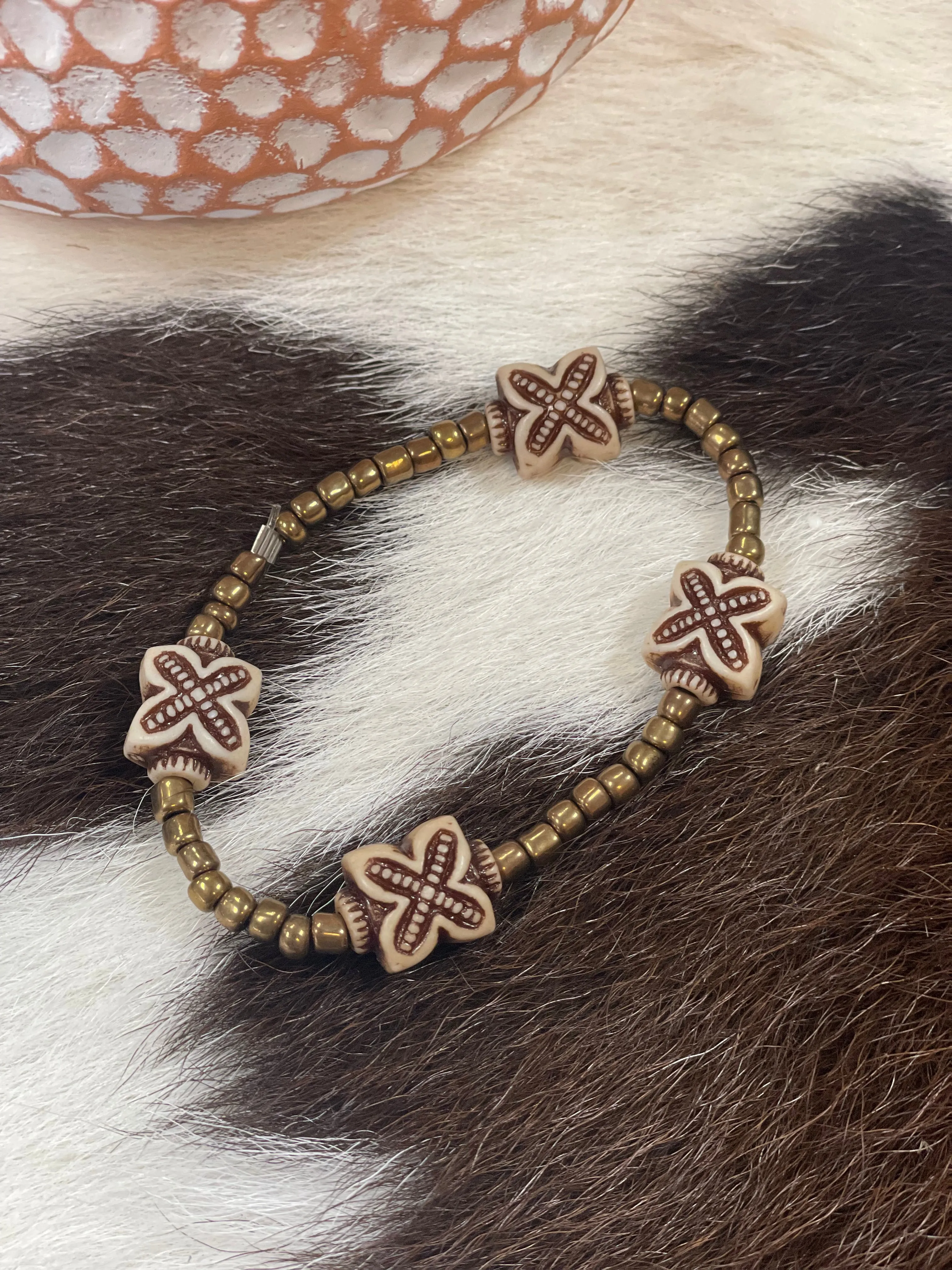 Angela Catirina Jones Boho Blessings 3 pc Stretch Bracelet Set
