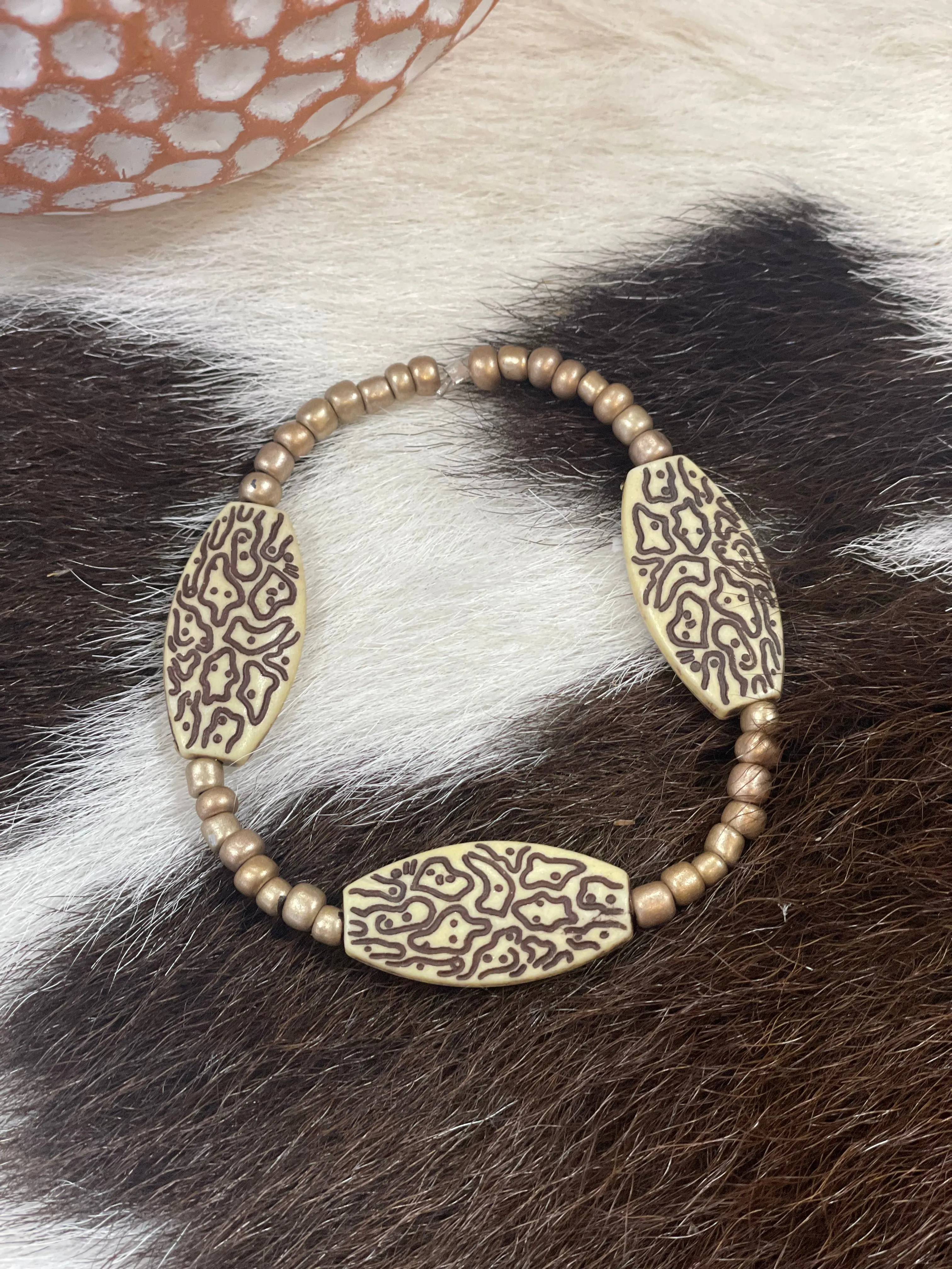 Angela Catirina Jones Boho Blessings 3 pc Stretch Bracelet Set