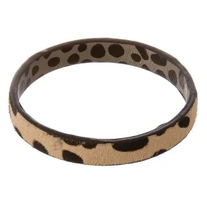 Animal Print Bangle Bracelet
