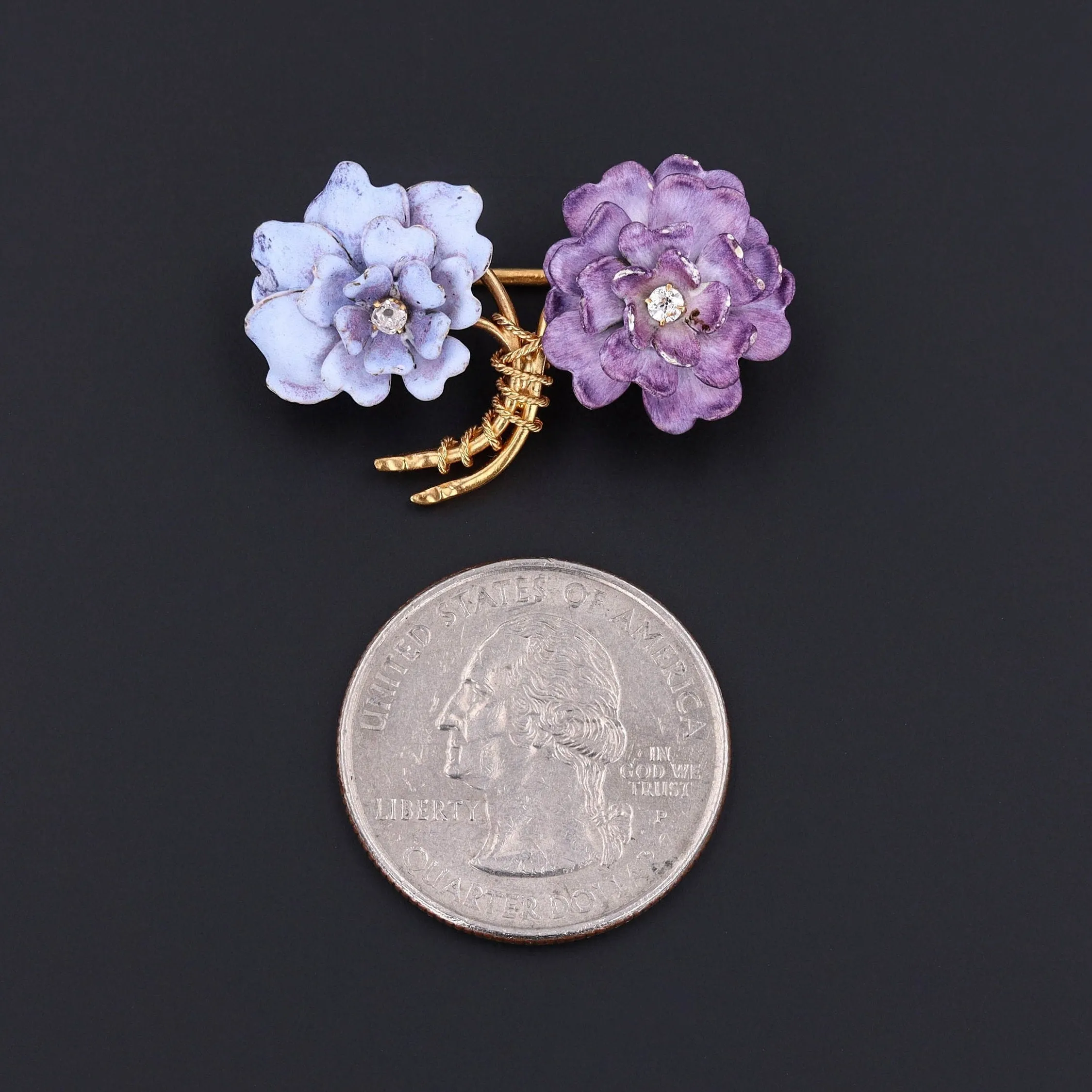 Antique Flower Brooch | Antique Pin