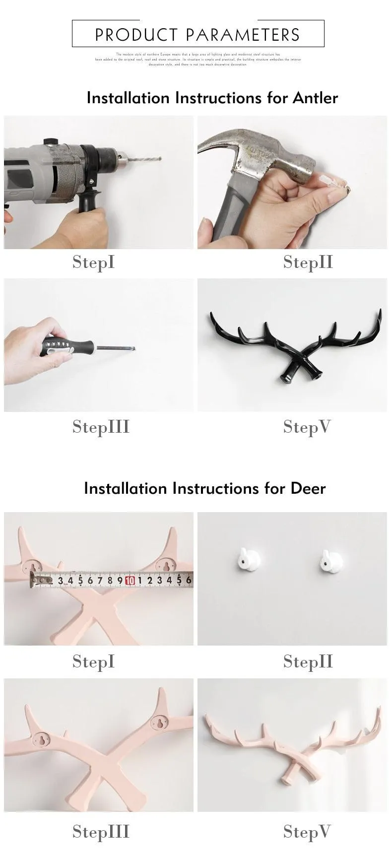 Antler Hangers