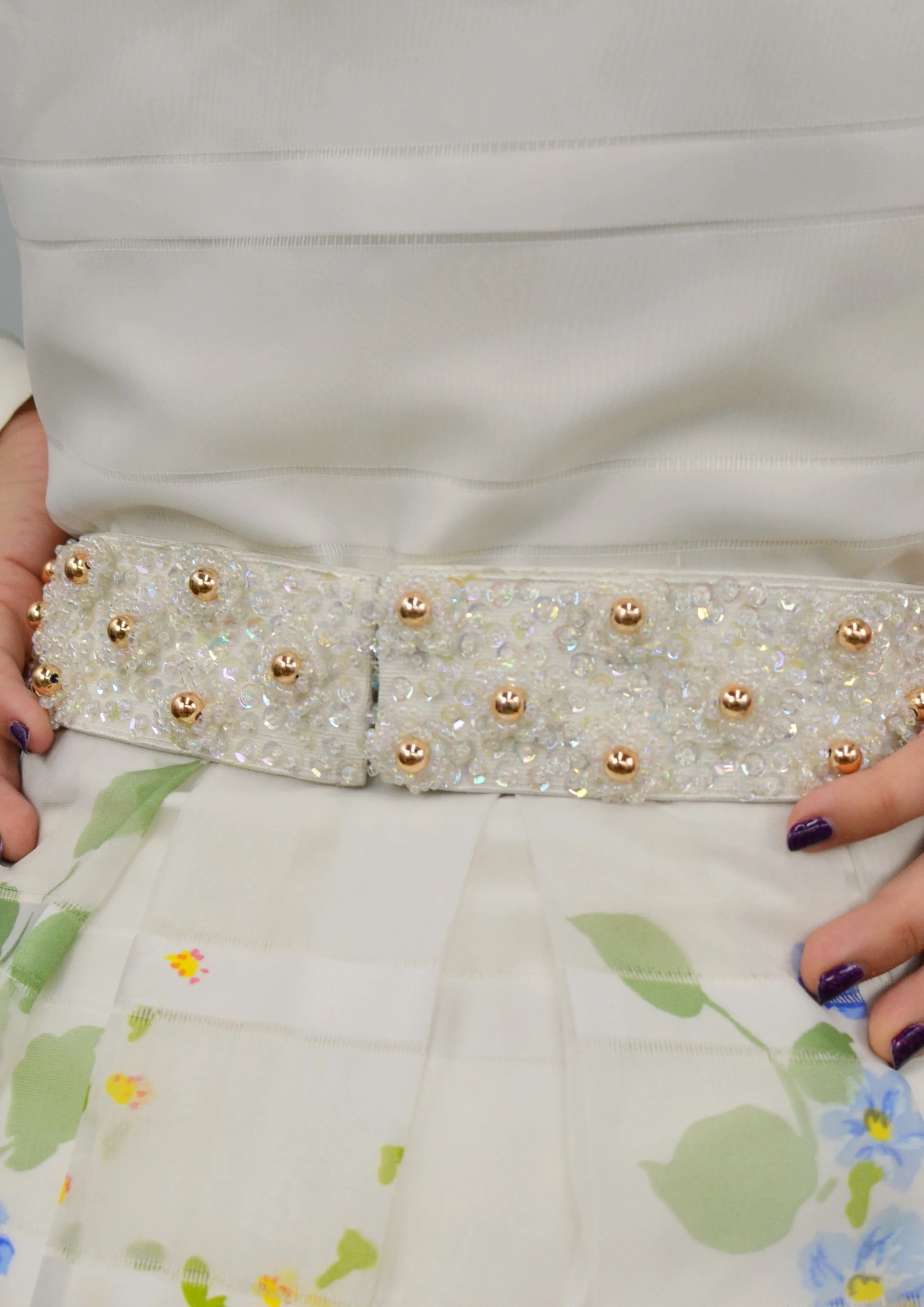Ariane Bridal Belt, Size Small