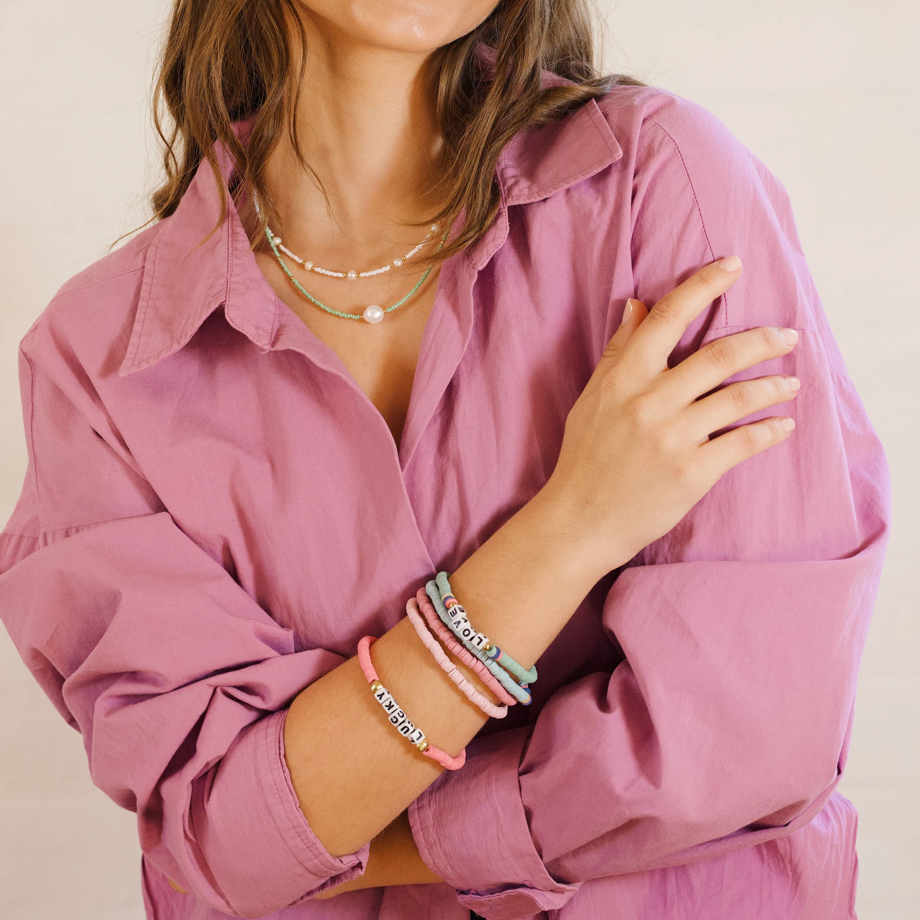 Athens Beaded Bracelet Set