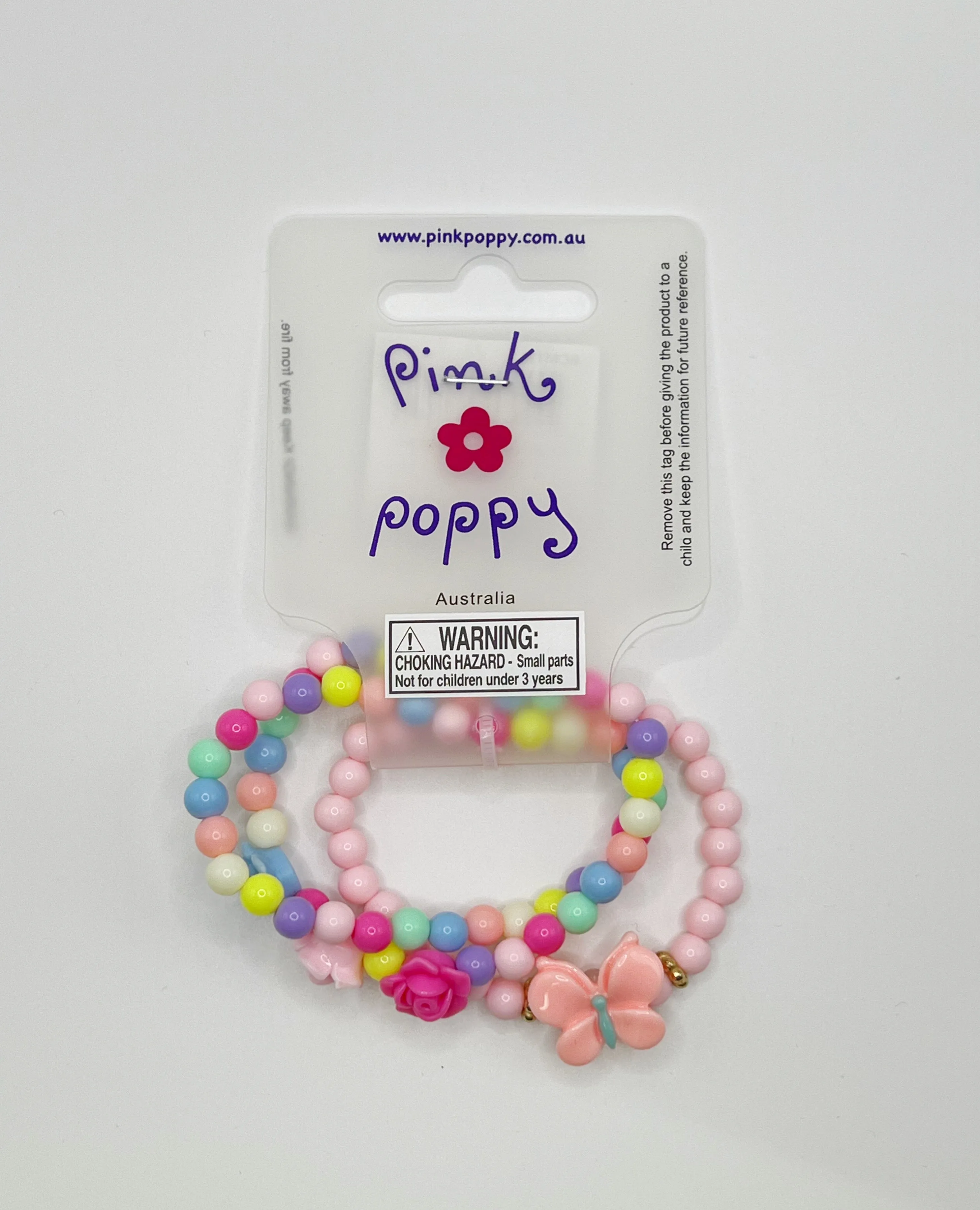 Ballet Butterfly 3 pack Bracelets