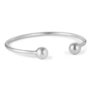 Bangle Silver with Balls