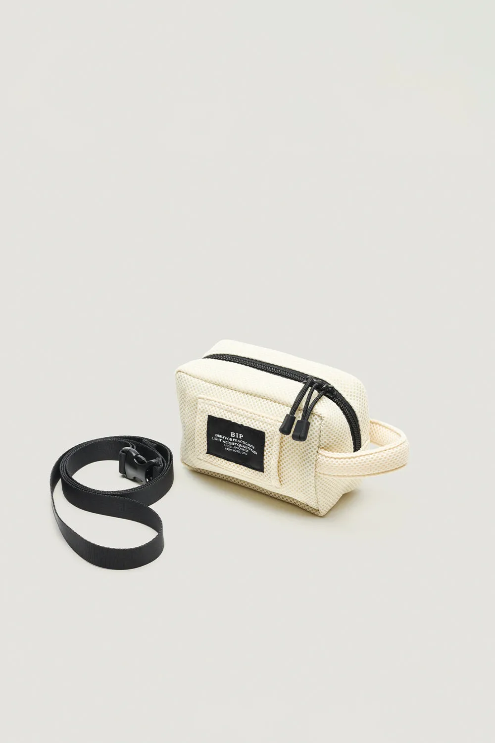 Belt Pouch Mini, Mesh Ivory