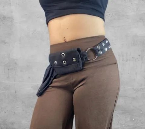Biker Belt Silver