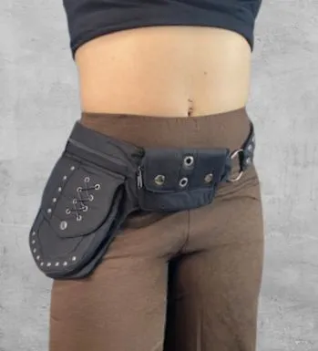 Biker Belt Silver