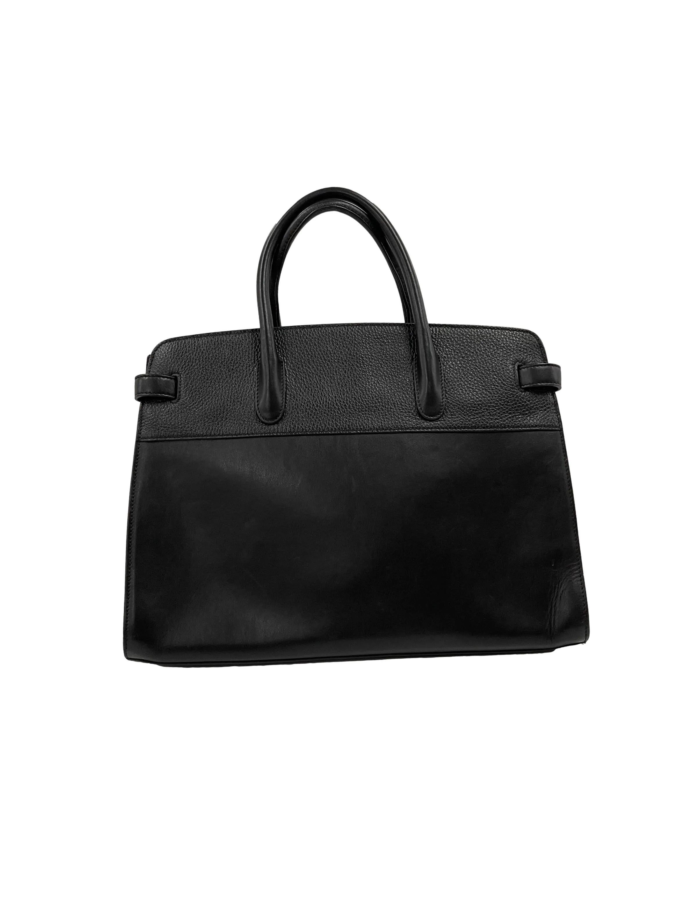 Black Work Satchel