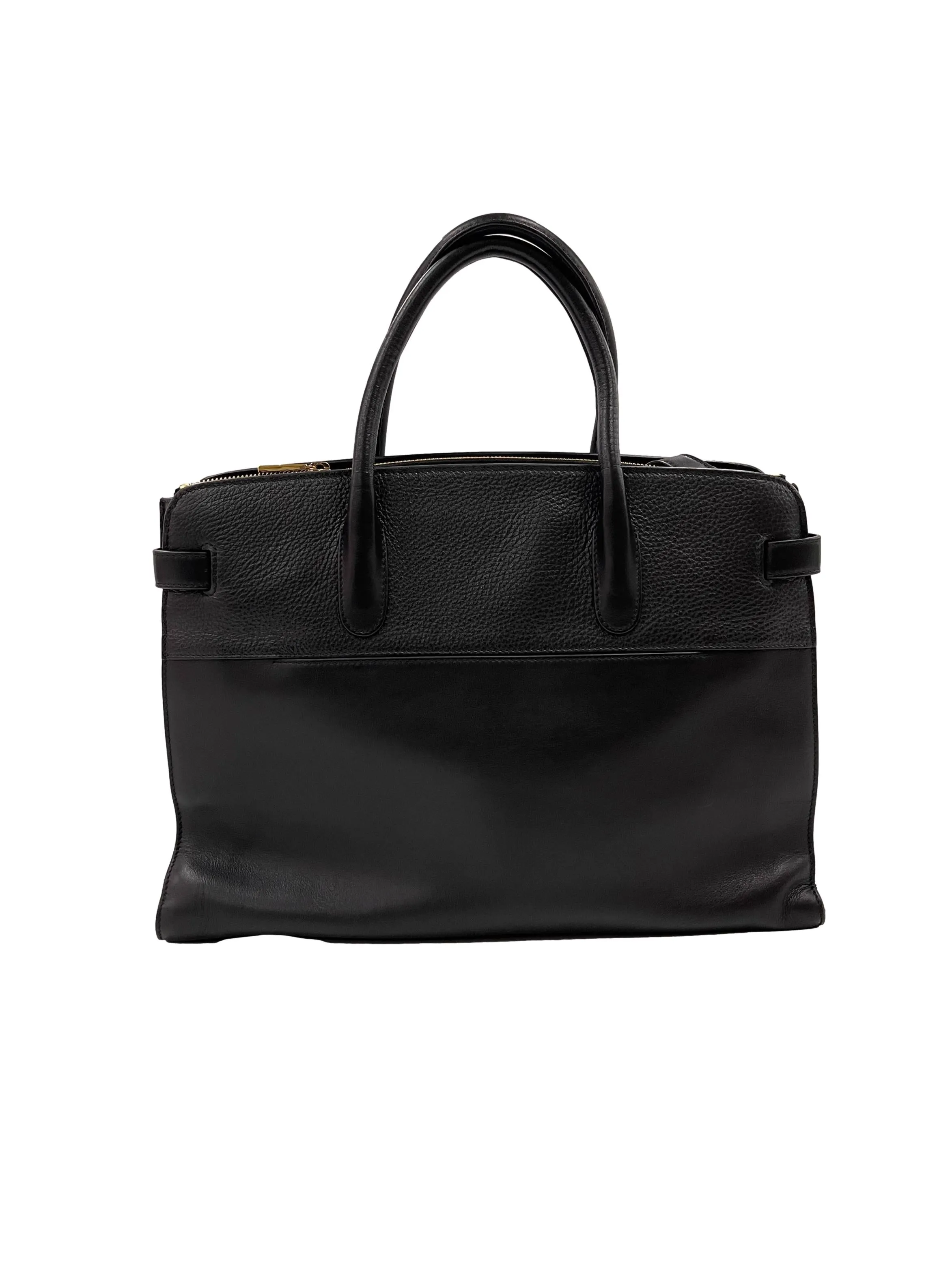 Black Work Satchel