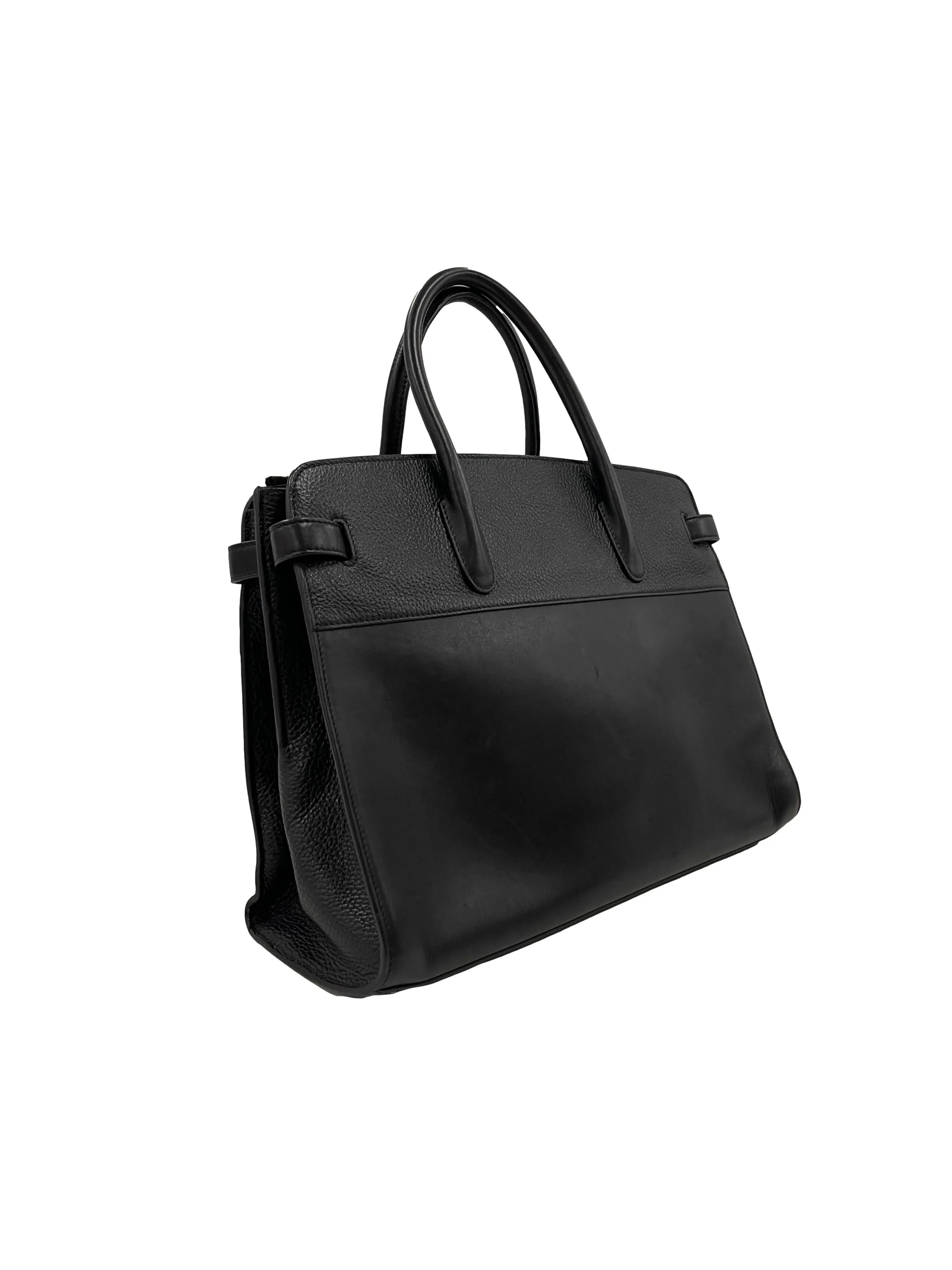 Black Work Satchel