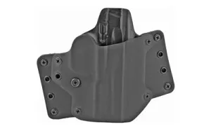 BLACKPOINT LEATHER WING OWB HOLSTER FOR S&W M&P 4" 9/40 RH BLK