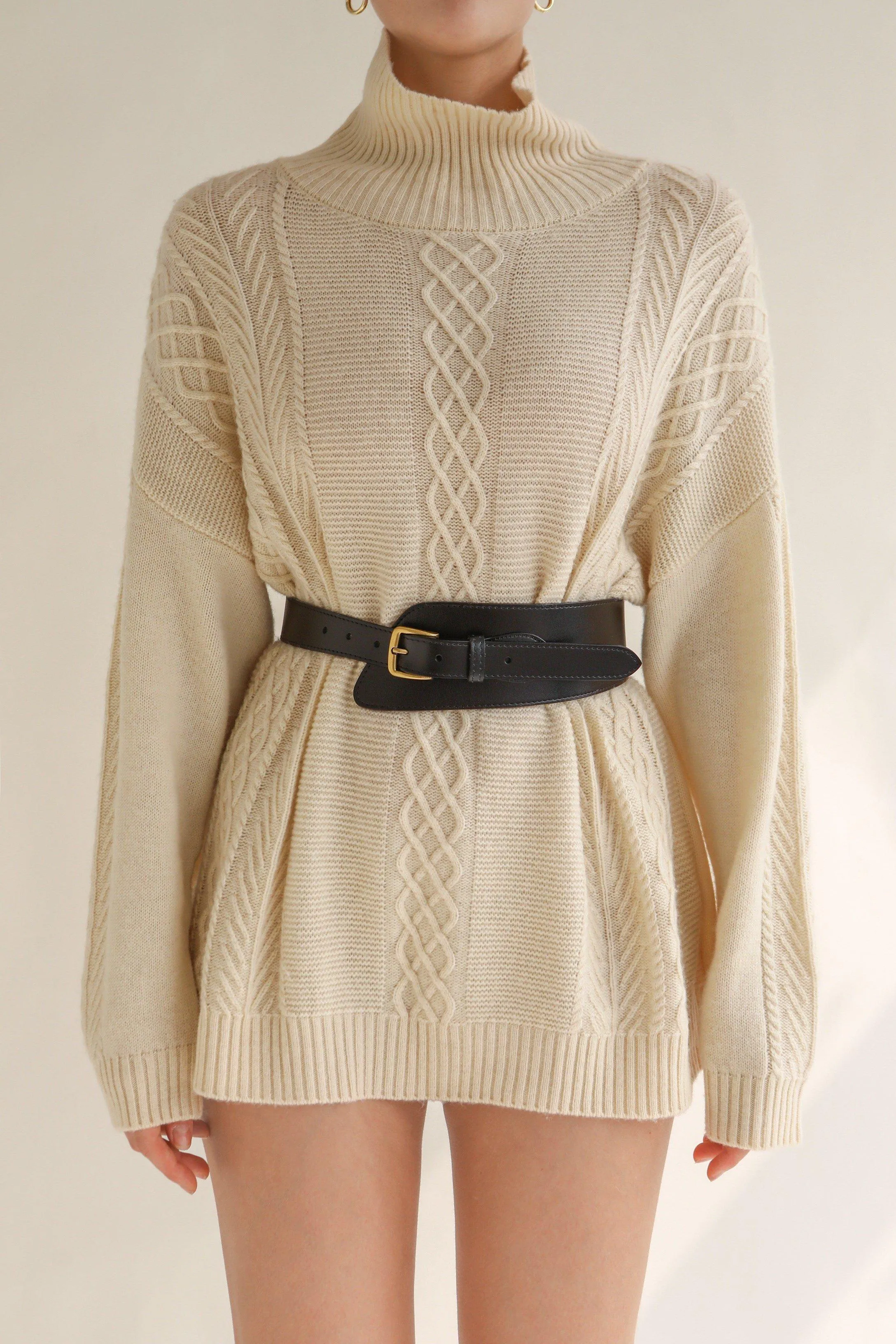 Blanca Leather Waist Belt