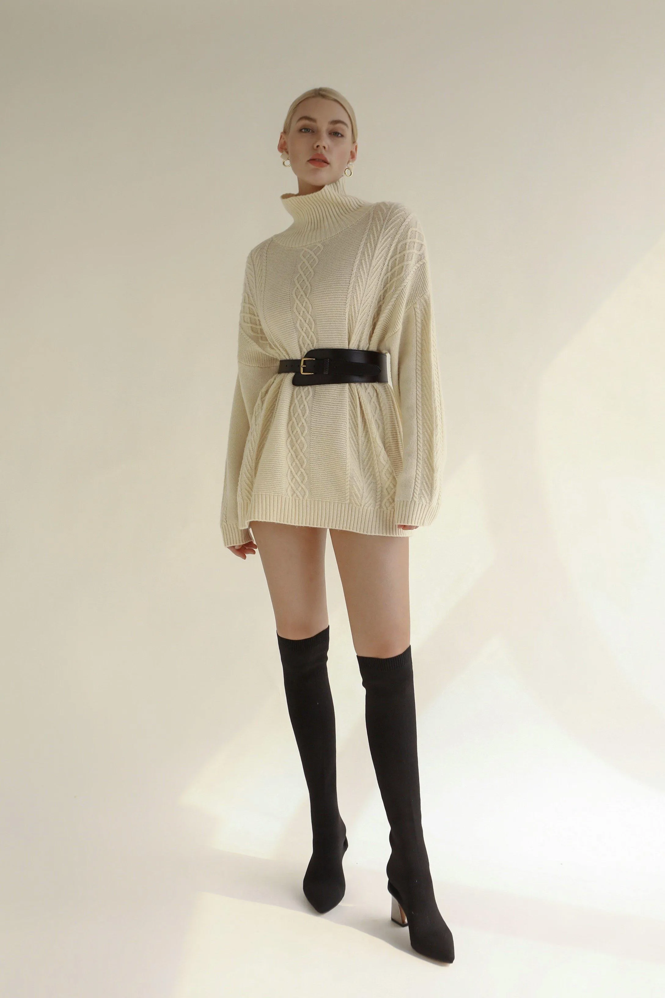 Blanca Leather Waist Belt