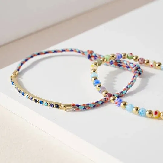 Braided and Beads Boho Bracelets