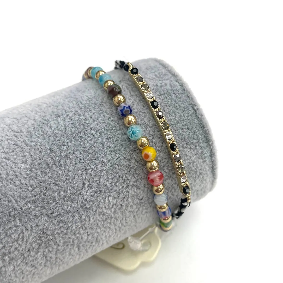 Braided and Beads Boho Bracelets
