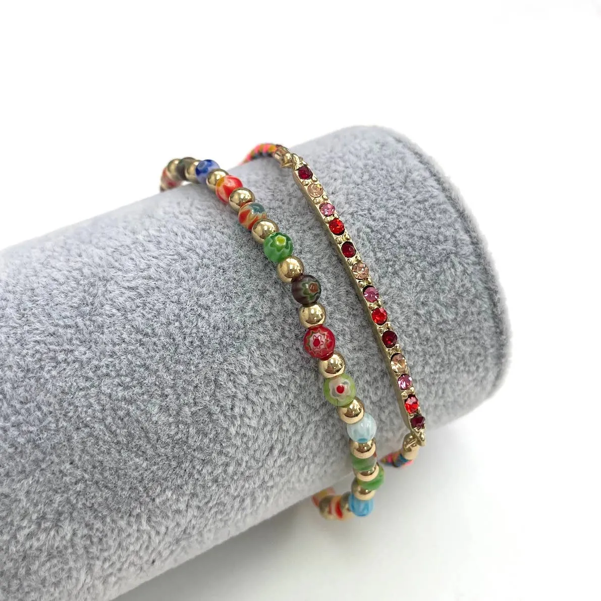 Braided and Beads Boho Bracelets