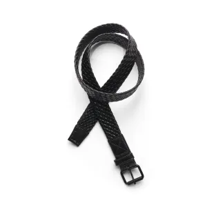 BRAIDED LEATHER BELT