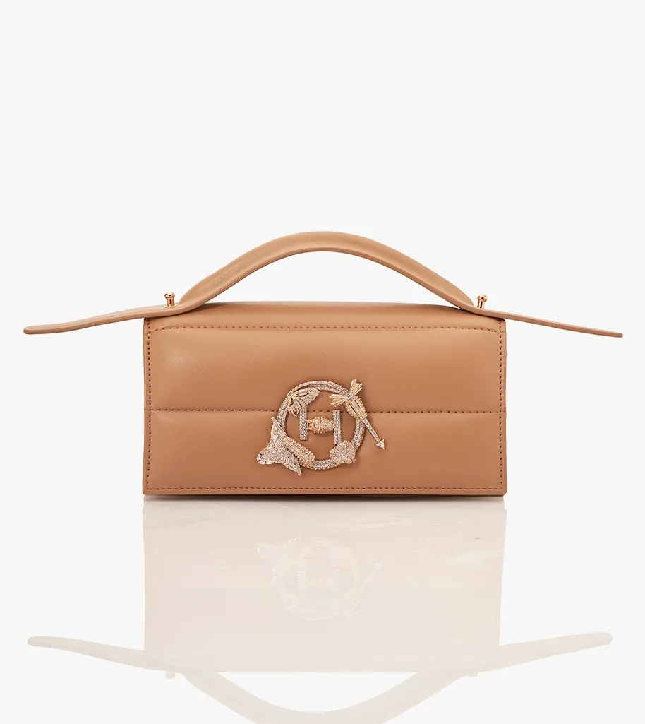 Brown furbie grande bag
