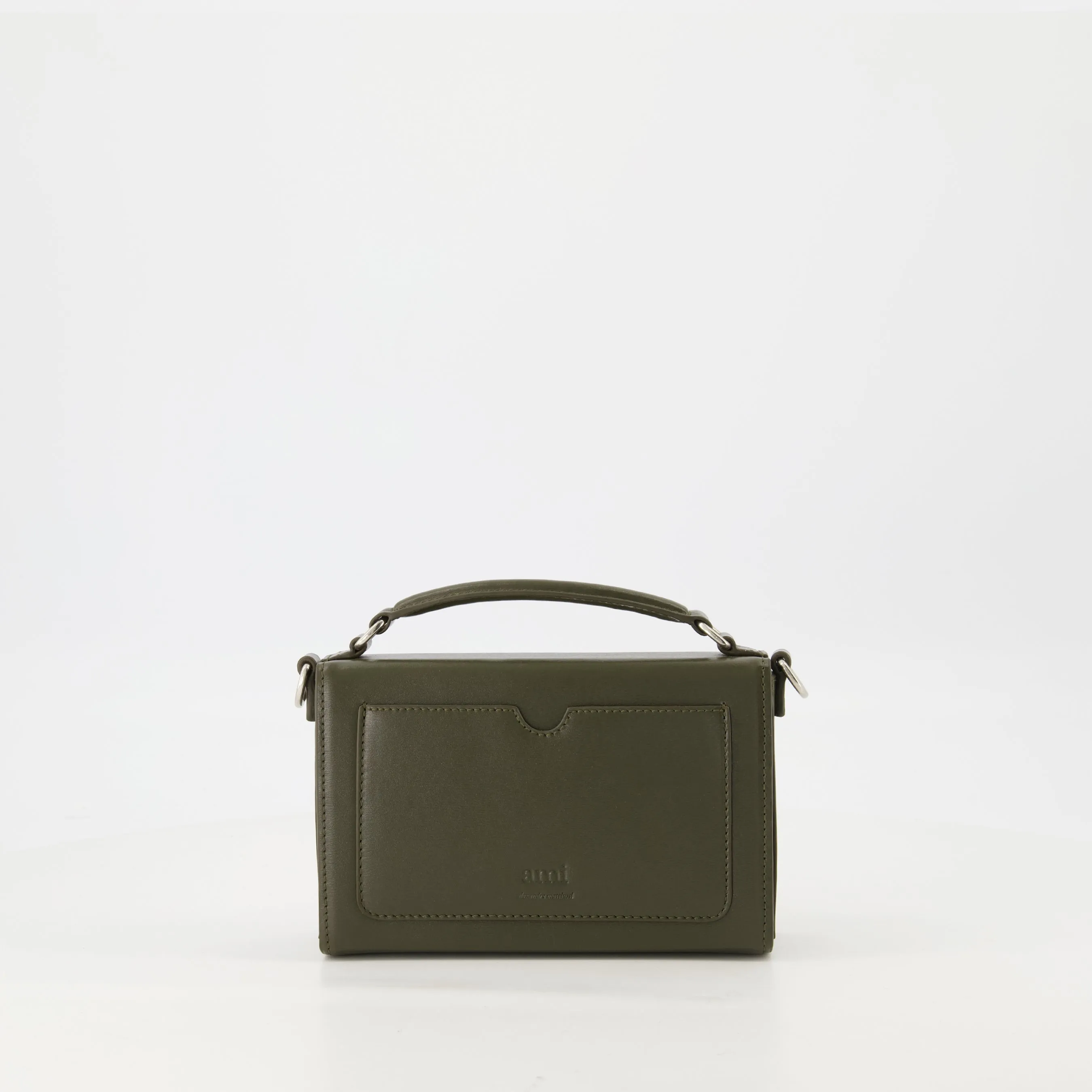 Brown Leather Lunch Bag