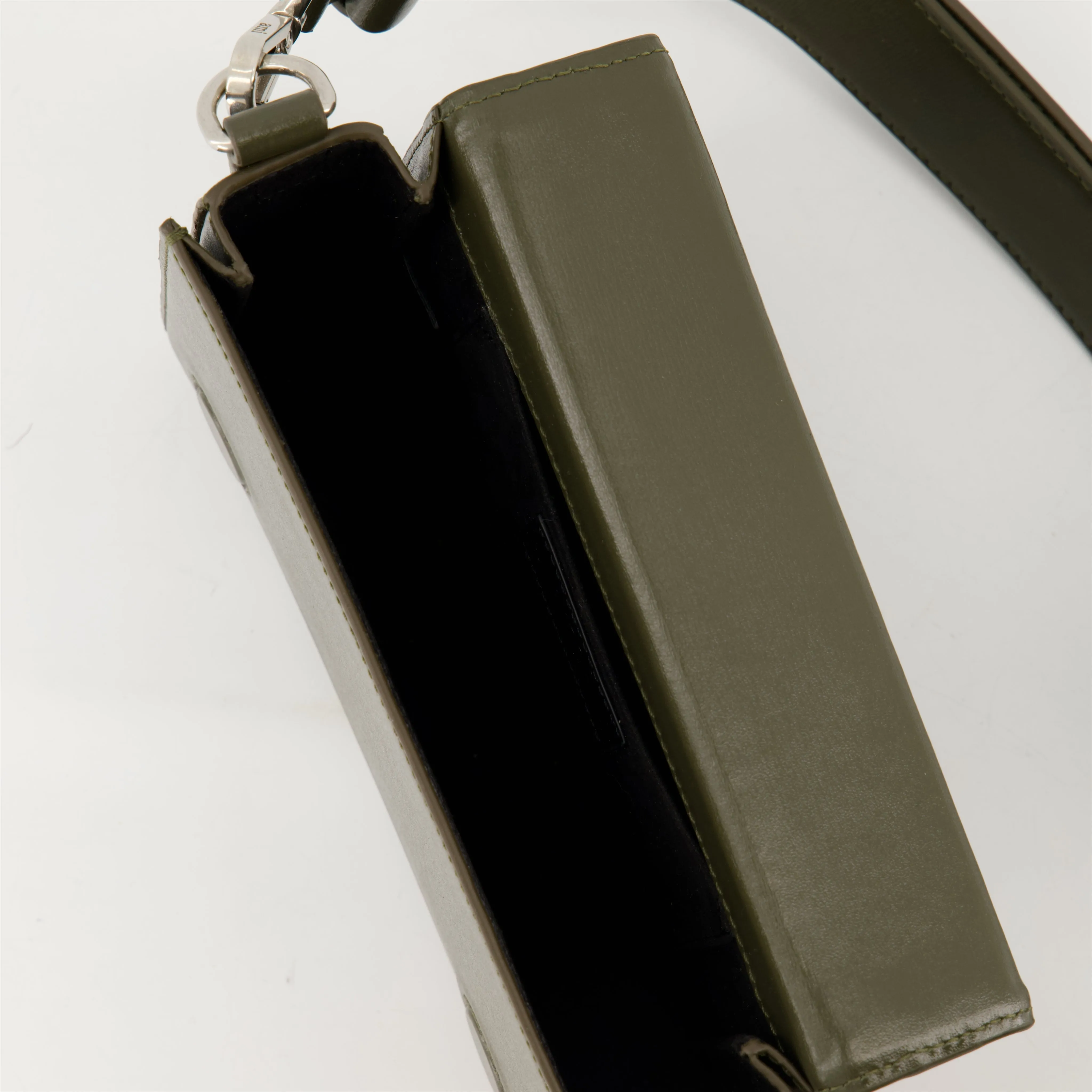 Brown Leather Lunch Bag
