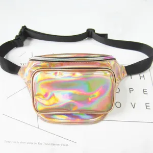 Bum Bag Metallic Gold Festival