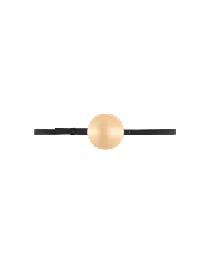 Cabochon Belt Black